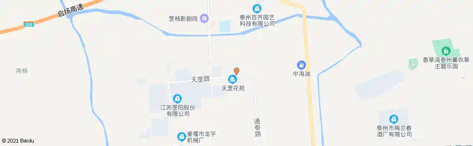 泰州罡杨派出所_公交站地图_泰州公交_妙搜公交查询2025