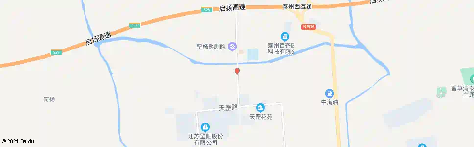 泰州罡杨粮库_公交站地图_泰州公交_妙搜公交查询2025