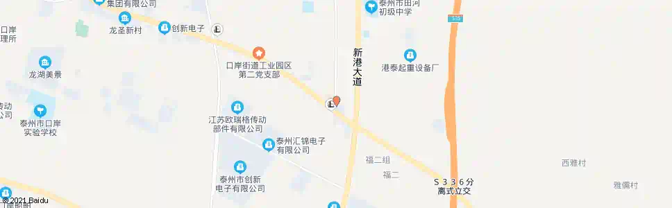泰州田河_公交站地图_泰州公交_妙搜公交查询2025