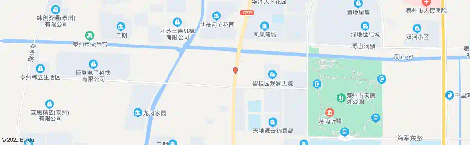泰州桥河_公交站地图_泰州公交_妙搜公交查询2025