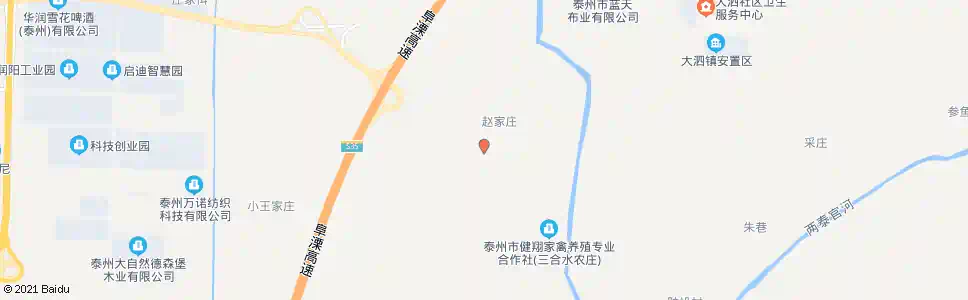 泰州赵王_公交站地图_泰州公交_妙搜公交查询2025