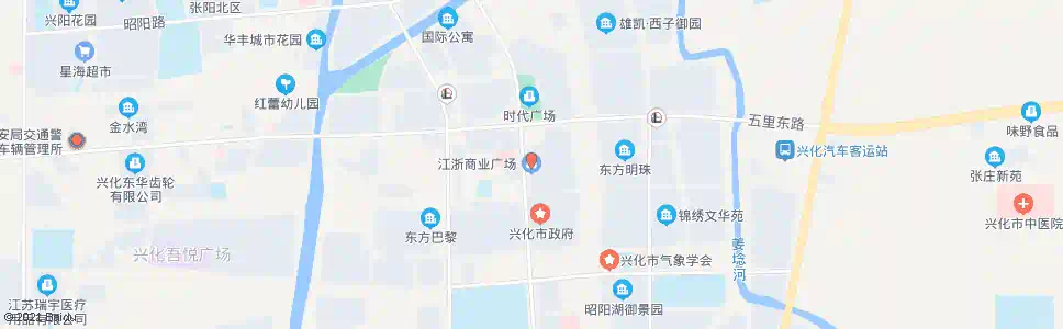 泰州江浙商业广场_公交站地图_泰州公交_妙搜公交查询2025
