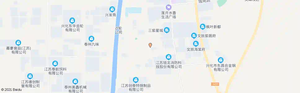 泰州十里转盘_公交站地图_泰州公交_妙搜公交查询2025