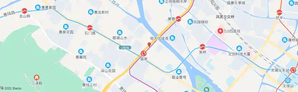 无锡凤翔南路_公交站地图_无锡公交_妙搜公交查询2025