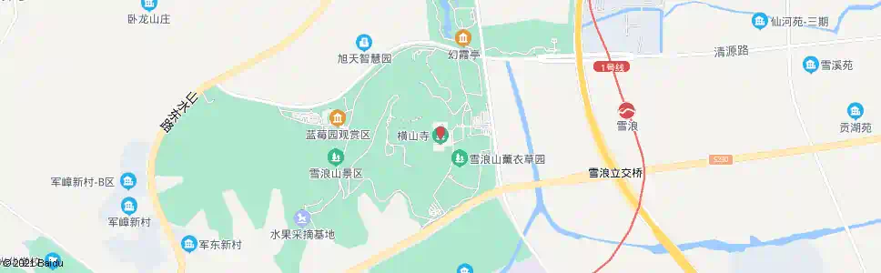 无锡横山寺_公交站地图_无锡公交_妙搜公交查询2025