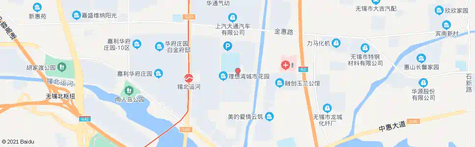 无锡惠绿路(华惠路)_公交站地图_无锡公交_妙搜公交查询2025