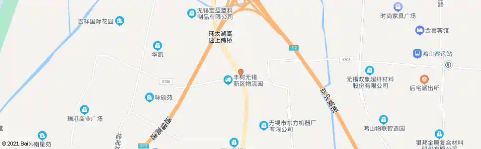 无锡经一路_公交站地图_无锡公交_妙搜公交查询2025