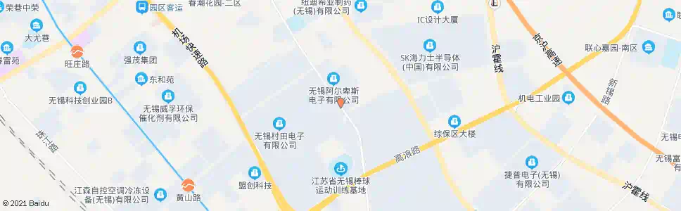 无锡阿尔卑斯_公交站地图_无锡公交_妙搜公交查询2025