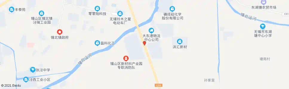 无锡青港路(民祥路)_公交站地图_无锡公交_妙搜公交查询2025