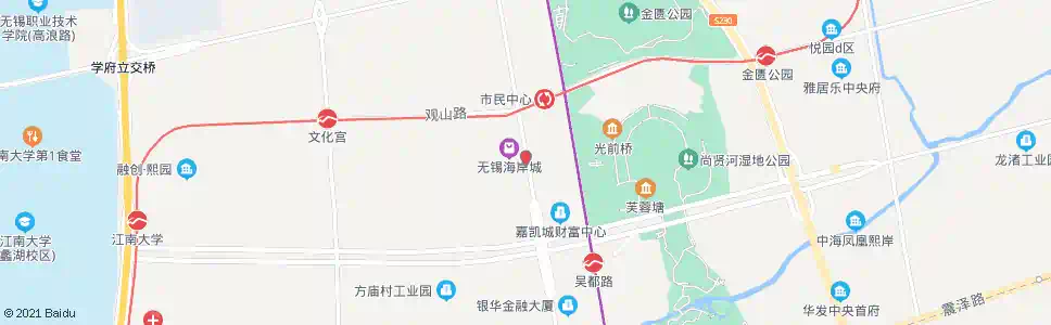 无锡立信大道(方庙路)_公交站地图_无锡公交_妙搜公交查询2025
