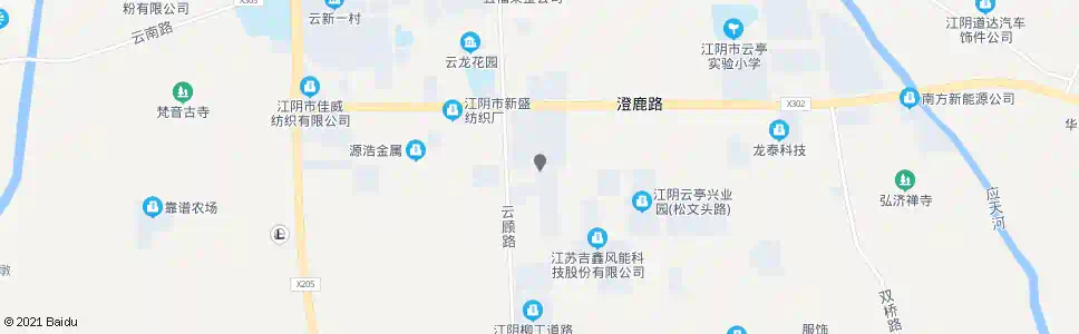 无锡白云纺织_公交站地图_无锡公交_妙搜公交查询2025
