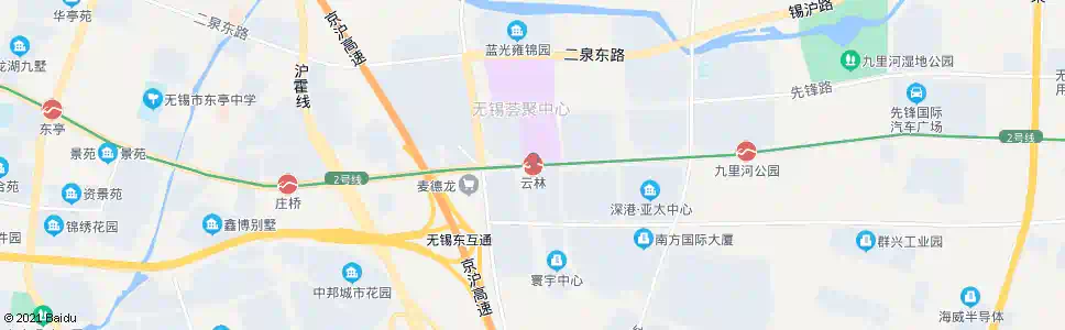无锡云林站_公交站地图_无锡公交_妙搜公交查询2025