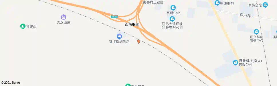 无锡南岳山庄(北行)_公交站地图_无锡公交_妙搜公交查询2025