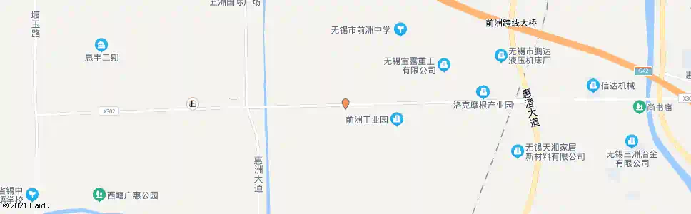 无锡前洲镇中心_公交站地图_无锡公交_妙搜公交查询2025