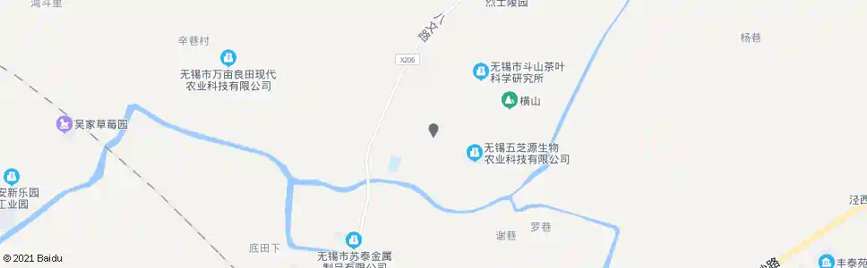 无锡白茶园_公交站地图_无锡公交_妙搜公交查询2025