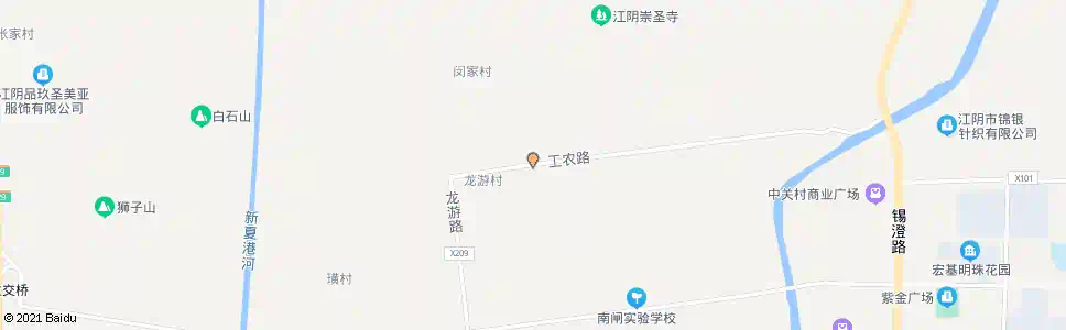 无锡蔡西桥_公交站地图_无锡公交_妙搜公交查询2025