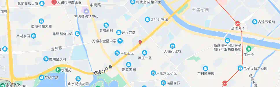 无锡新联(金城路)_公交站地图_无锡公交_妙搜公交查询2025