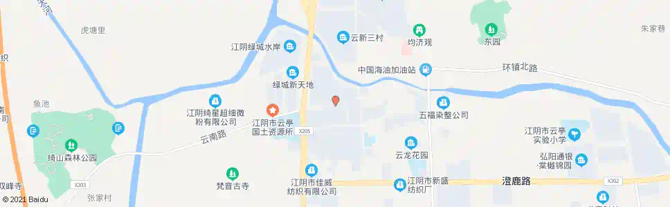 无锡云新一村_公交站地图_无锡公交_妙搜公交查询2025