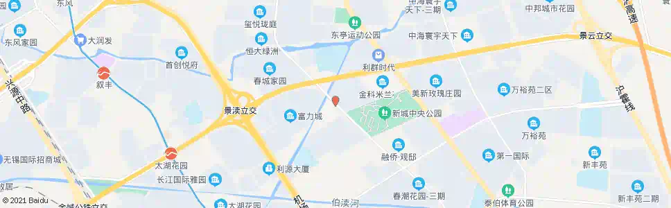无锡江溪_公交站地图_无锡公交_妙搜公交查询2025