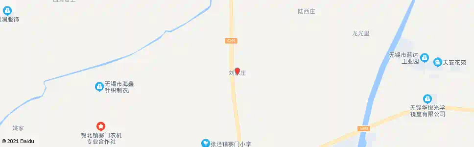 无锡刘家庄_公交站地图_无锡公交_妙搜公交查询2025