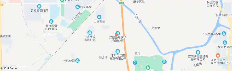 无锡虎头村_公交站地图_无锡公交_妙搜公交查询2025