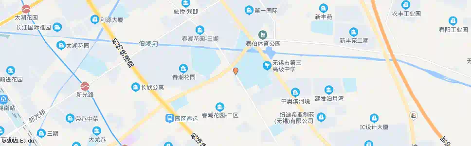 无锡行创四路_公交站地图_无锡公交_妙搜公交查询2025