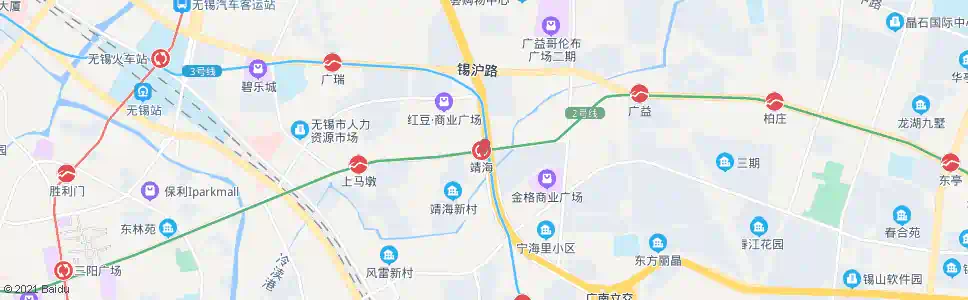 无锡靖海站_公交站地图_无锡公交_妙搜公交查询2025