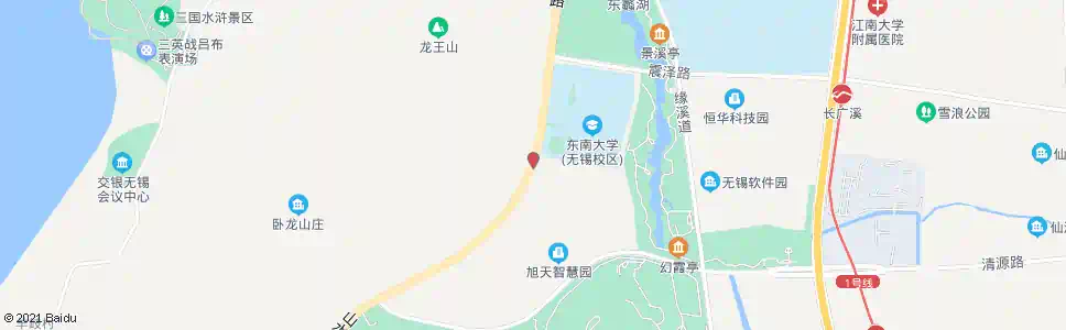 无锡未名路(山水东路)_公交站地图_无锡公交_妙搜公交查询2025