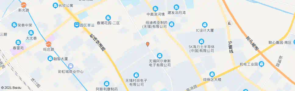 无锡郁甲里(530无锡人才港)_公交站地图_无锡公交_妙搜公交查询2025