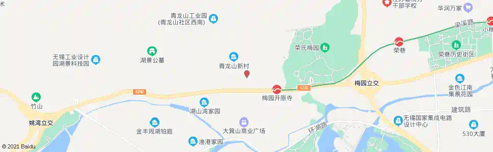 无锡环太湖公路(青龙山路)_公交站地图_无锡公交_妙搜公交查询2025