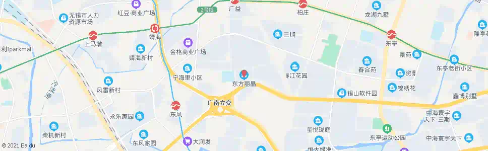无锡广源路(东方丽景)_公交站地图_无锡公交_妙搜公交查询2025