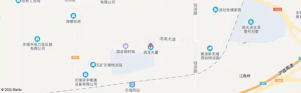 无锡工业园西_公交站地图_无锡公交_妙搜公交查询2025