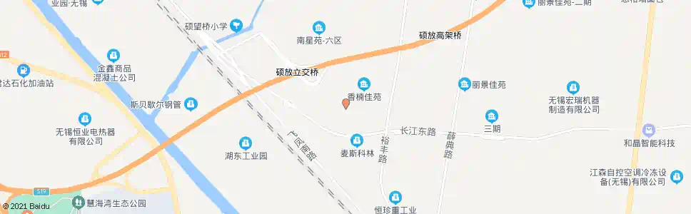 无锡香楠路_公交站地图_无锡公交_妙搜公交查询2025