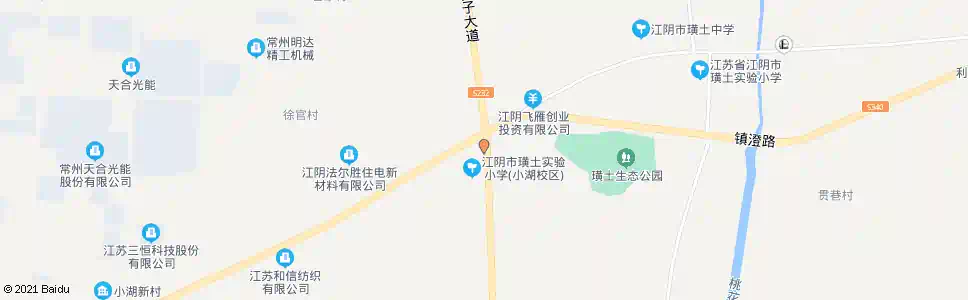 无锡贤庄(扬子江大道)_公交站地图_无锡公交_妙搜公交查询2025