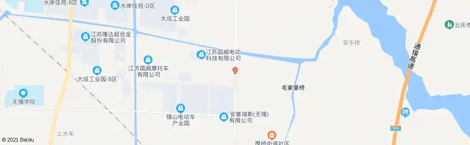 无锡纬二路(联福路)_公交站地图_无锡公交_妙搜公交查询2025