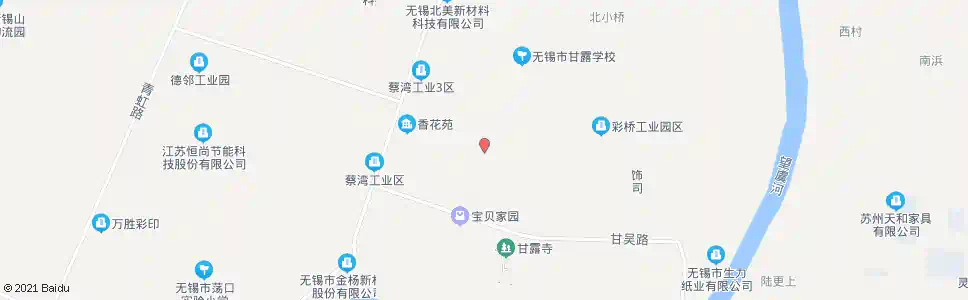 无锡甘露_公交站地图_无锡公交_妙搜公交查询2025