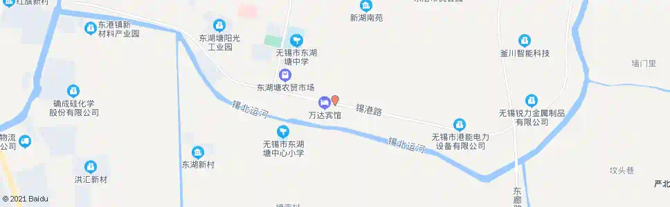 无锡水利新村_公交站地图_无锡公交_妙搜公交查询2025
