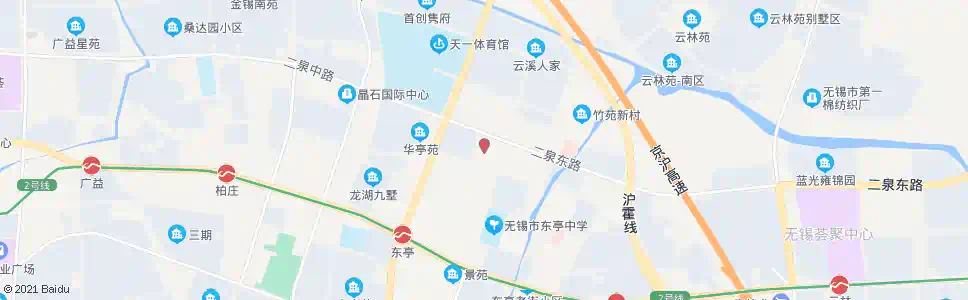 无锡新光小区(华山医院)_公交站地图_无锡公交_妙搜公交查询2025