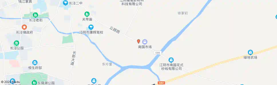 无锡南漍菜场_公交站地图_无锡公交_妙搜公交查询2025