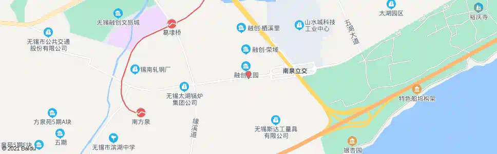 无锡新八路(南湖中路)_公交站地图_无锡公交_妙搜公交查询2025