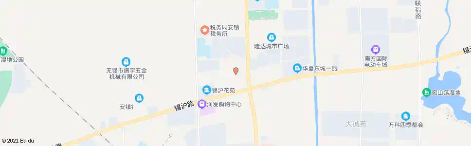 无锡安镇_公交站地图_无锡公交_妙搜公交查询2025