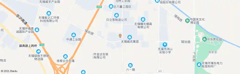 无锡机光电园区_公交站地图_无锡公交_妙搜公交查询2025