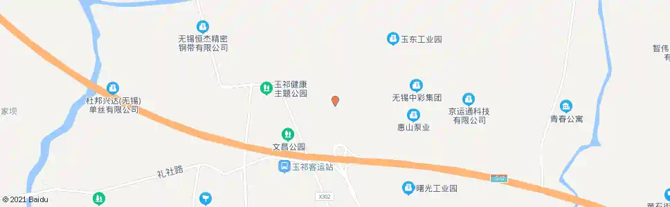 无锡玉祁中心小学_公交站地图_无锡公交_妙搜公交查询2025