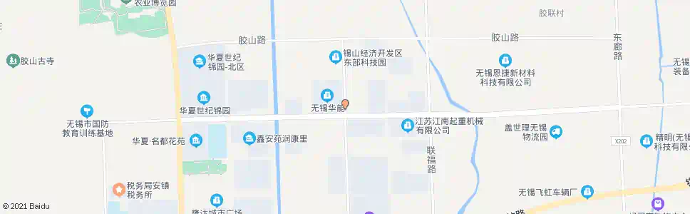 无锡无锡华能_公交站地图_无锡公交_妙搜公交查询2025