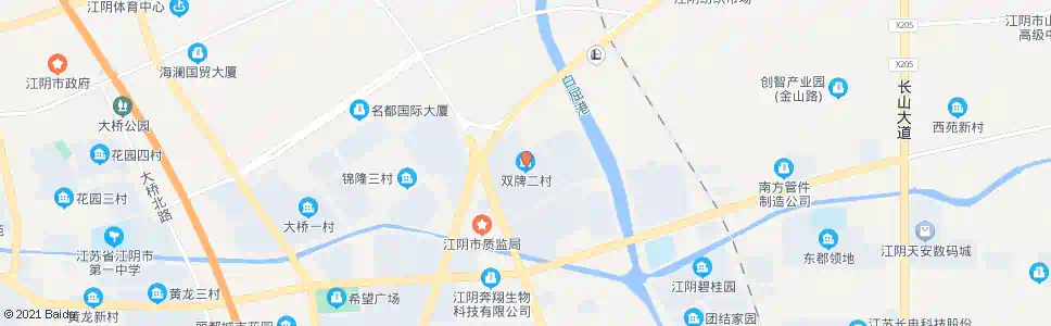 无锡双牌二村_公交站地图_无锡公交_妙搜公交查询2025