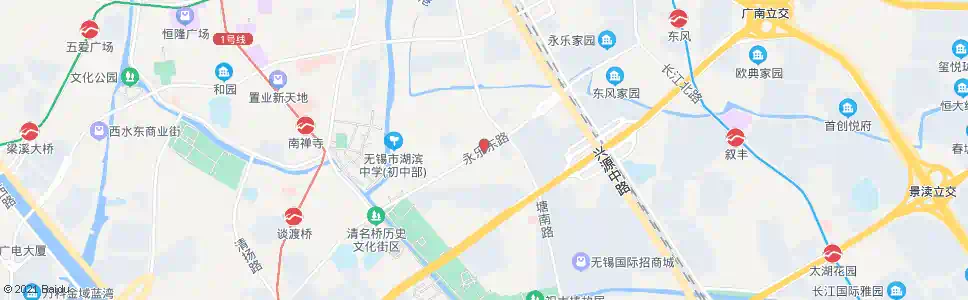 无锡一汽锡柴_公交站地图_无锡公交_妙搜公交查询2025