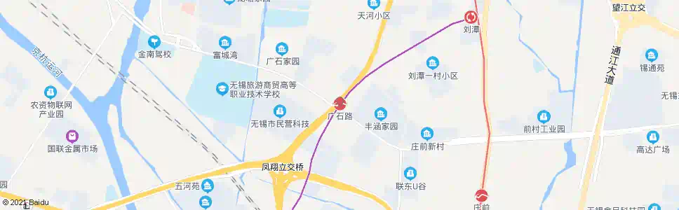无锡广石路_公交站地图_无锡公交_妙搜公交查询2025