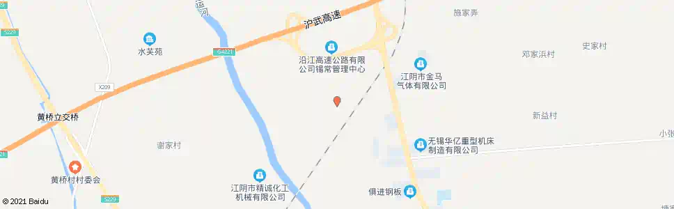 无锡杨庄(北行)_公交站地图_无锡公交_妙搜公交查询2025