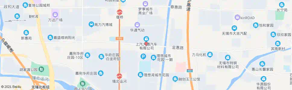 无锡上汽商用车公司_公交站地图_无锡公交_妙搜公交查询2025