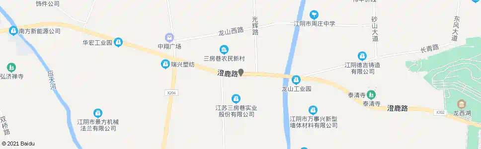 无锡三房巷集团_公交站地图_无锡公交_妙搜公交查询2025